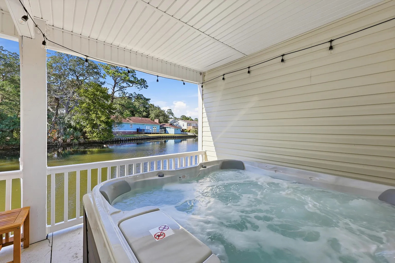 Banana Villa waterfront channel access with dock in Cherry Grove North Myrtle Beach